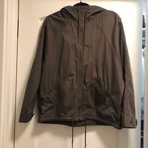 Aritzia TNA Green Fall Jacket